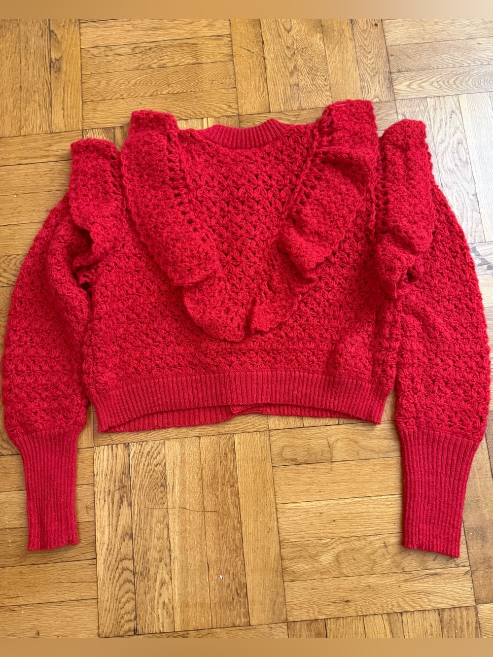 Farm Rio
Red Flower Texture Knit Cardigan - Picture 8 of 16